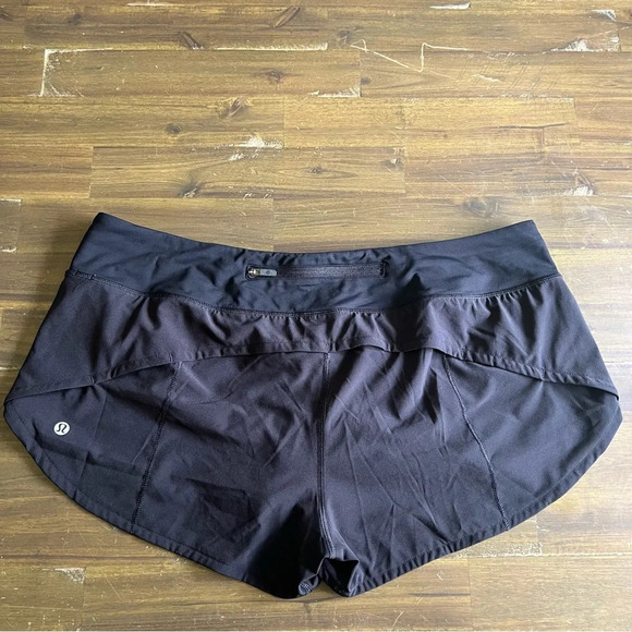 Lululemon Speed Up Black Shorts - Picture 2 of 8